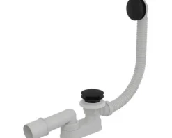 Ab- und Überlaufgarnitur CLICK/CLACK schwarz matt 1 1/2"