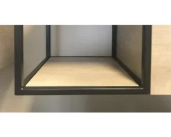 Abdeckplatte Sanox 35 x 40 cm Beton Anthrazit Beton Ohne Ausschnitt