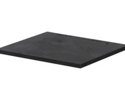 Abdeckplatte Sanox 35 x 40 cm Black oak Holz Ohne Ausschnitt