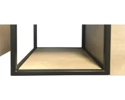 Abdeckplatte Sanox 35 x 40 cm Tabacco Holz Ohne Ausschnitt