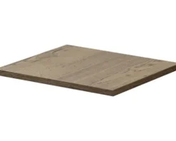 Abdeckplatte Sanox 35 x 40 cm Tabacco Holz Ohne Ausschnitt