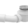 Ablaufgarnitur für Duschwanne für 52 mm Ablaufloch chrom