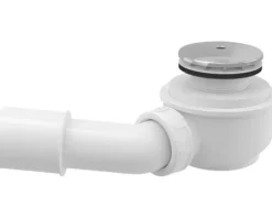 Ablaufgarnitur für Duschwanne für 52 mm Ablaufloch chrom