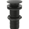 Ablaufventil Ideal Standard 1 1/4" schwarz matt für Waschtische ohne Überlauf E1483XG