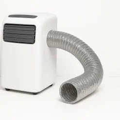 Abluftschlauch 500 mm flexibel Für Klima-, Lüftungs- und Abluftanlagen Feuerfest langlebig und mit robuster Aluminium-Innenbeschichtung