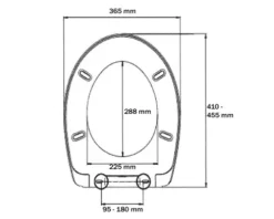 ADOB WC-Sitz Trento motiv Absenkautomatik 63530