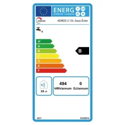 ADROS Elektrischer Wassererhitzer 15L Untertisch Sannover