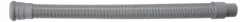 Airfit HT-Anschlussschlauch DN 50, flexibel, grau, 1000mm, 51000AS