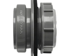 Airfit Anschraub-Muffe DN 50 grau aus PP