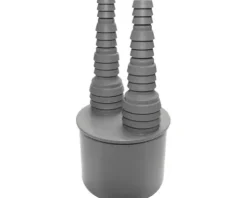 Airfit Doppelschlauchnippel DN 50 für Schlauchdurchmesser von 8 - 19 mm