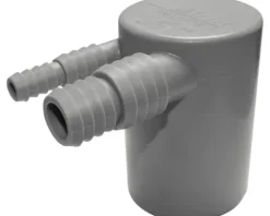 Airfit Doppelter Anschlusswinkel DN 50 für Waschmaschine und Trockner