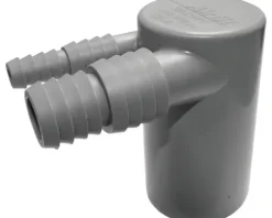 Airfit Doppelter Anschlusswinkel DN 40 für Waschmaschine und Trockner