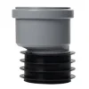 Airfit-Plus Steckmuffe universal PP f dickwandige Rohr DN75/75 exzent, 7575S