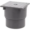 Airfit Reinigungsverschluss DN 110, DN 125, mit Deckel aus Edelstahl, 50300RVA4