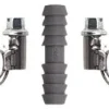 Airfit Schlauchkupplung 10 mm mit 2 Edelstahl-Schlauchschellen W2, 50023SK
