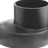 Akatherm PE-HD Reduktion kurz exzentrisch DN 110/75 mm
