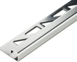 Akkit Quadratprofil Edelstahl gebürstet 300 cm  x 10 mm
