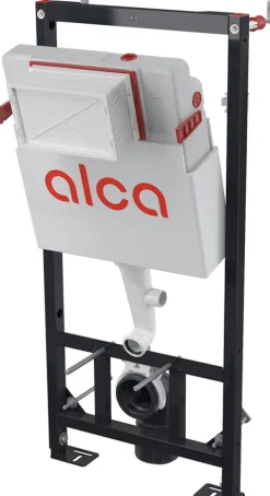 Alcadrain AM101/1120W Vorwandinstallationssystem für Trockenbau (aus Gipskarton)