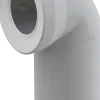 Alcadrain A90-90P40A WC Anschlussbogen 90° mit Konnektor Anschluss DN40