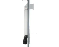 Alca WC-Spülkastenset 3 in 1 1200 mm inkl. Betätigungsplatte weiß und Schallschutz für WC Bauhöhe 1200 mm