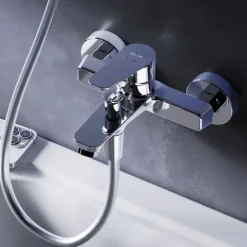 AM.PM Badewannenarmatur Einhebelmischer Badewanne Chrom FTA10000 Hit