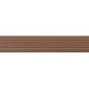 Antirutschleiste PVC selbstklebend 35 mm – gerillte Treppenkantenleiste für Bad & Innenbereich - 5 Meter, Braun