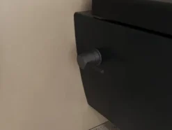Aqua Bagno Taharet Dusch-WC S.9826.9913 – Spülrandlos – Bidetfunktion – Schwarz Matt