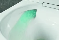 AQUAWASH Duschwc Dusch Wand WC komplett Spülrandlos mit UP-Spülkasten Grohe SLX Spülkasten Taharet mit Soft Close Wc Sitz