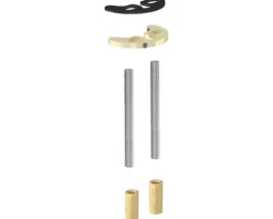 AVITAL Befestigungsset für Armaturen mit 2 Bolzen kurz
