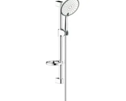 AVITAL Brausegarnitur ENTELLA Brausestangenlänge 60 cm chrom inkl. Seifenschale