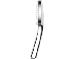 AVITAL Brausegarnitur Jausa rund Vollsilikon chrom/weiß Brausestangenlänge 80 cm