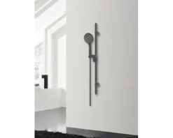 AVITAL Brauseschlauch 1/2" x 200 cm schwarz matt