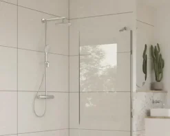 AVITAL Duschsäule inkl. Thermostat TOPINO chrom glänzend