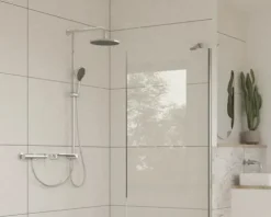 AVITAL Duschsäule inkl. Umsteller KOLWA chrom/grau