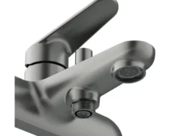 AVITAL Badewannenarmatur CLARO gun metal matt