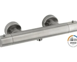 AVITAL Duscharmatur mit Thermostat PADOLA DVGW geprüft nickel gebürstet