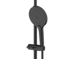 AVITAL Duschsäule inkl. Thermostat AVELON schwarz matt
