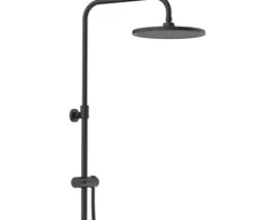 AVITAL Duschsäule inkl. Thermostat AVELON schwarz matt