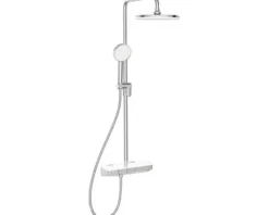 AVITAL Duschsäule inkl. Thermostat PIRITA chrom glänzend