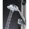 AVITAL Handbrause BINA Ø 10,5 cm 3 fach verstellbar chrom