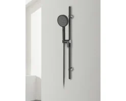 AVITAL Handbrause ELLERO rund Ø 120 mm schwarz matt