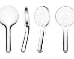 AVITAL Handbrause JOLAN Ø 11 cm chrom/weiß