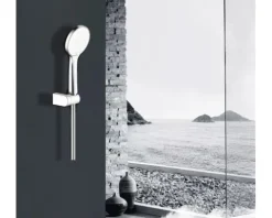 AVITAL Handbrause JOLAN Ø 11 cm chrom/weiß
