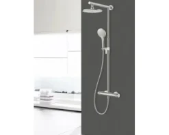 AVITAL Handbrause LOBA rund Ø 120 mm edelstahloptik