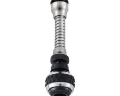 AVITAL Küchenbrause mit Schlauch M22/24 9.5l/min chrom/schwarz