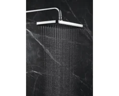 AVITAL Kopfbrause ACEBO 32 x 21 cm chrom/schwarz