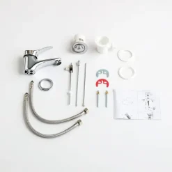 Badarmaturen-Set für Waschbecken, Bidet und Badewanne | Cembra
