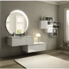 Baden Haus Waschtischunterschrank Avril BxHxT 100 x 30 x 45 cm Frontfarbe weiß hochglanz glanz
