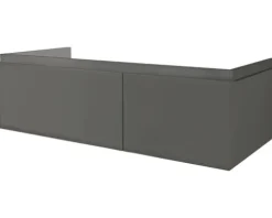 Baden Haus Waschtischunterschrank Avril BxHxT 100 x 30 x 45 cm talpa-grau matt montiert