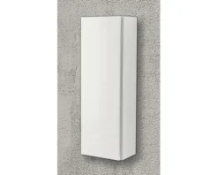 Baden Haus Hängeschrank BxHxT 20 x 60 x 14 cm weiß hochglanz fertig montiert